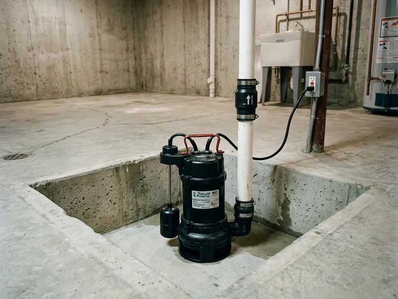 Sump Pump Installation Plumber in Sterling, MI